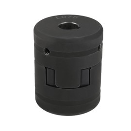 OTOTEC 1 Set 1/2 Inch to 3/4 Inch L075 Flexible 3-Piece L-Jaw Coupling Set Buna-N NBR Rubber Spider for Wood Splitter Hybrid Equipment Replacement with Most L-Jaw Couplings