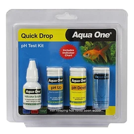 Aquarium Quick Drop pH Test Kit 92000 Fish Tank Aqua One