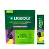Liquid I.V.® Hydration Multiplier +Energy | Blackberry-Peach | Electrolyte Powder