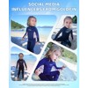 Goldfin Kids Wetsuit for Boys Girls, 3mm Neoprene Fullsuit for
