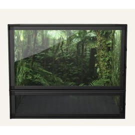 Leap Habitat Reptile Terrarium - 30 Gallon, Lightweight and Durable, Bioactive Ready, 22x17x18 inches, with Ergonomic Door Latches and Fresh Air Flow for Reptiles and Amphibians