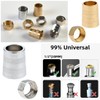 RecDec 2 Set Shower Hose Nut and Screw Replacement Universal