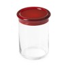 1 Liter Unbreakable Plastic jar, Height 15.5 cm, Trendy line