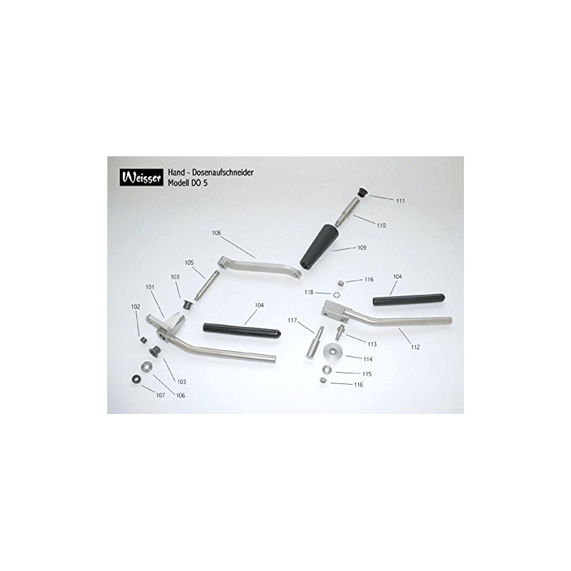 Weisser Replacement Wheel 107/5 for Can Opener DO 5