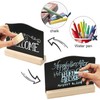 Nagoyuki 12PCS Mini Chalkboard Signs Kitchen Notes Chalk Boards Small