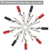 WMYCONGCONG 22 PCS Metal Alligator Clips Electrical Test Clamps with