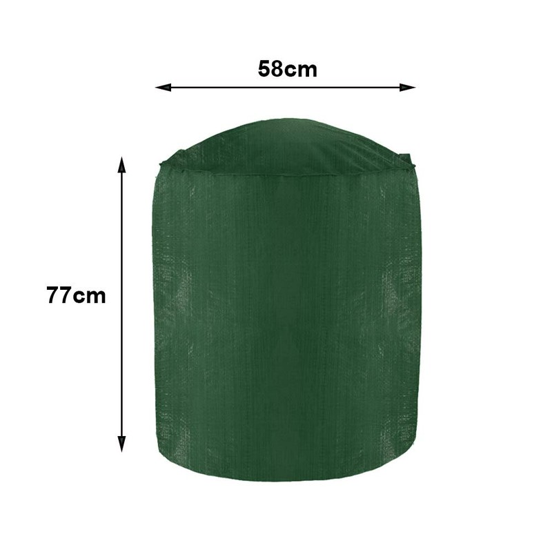 Green Bay BBQ Grill Cover, Dust-proof Anti-UV Polyethylene Barbecue Cover