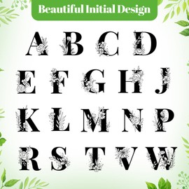 Reginary Monogrammed Initial Tote Bags for Women Mother's Day Gift Makeup Bag Teacher Appreciation Gift for Mother Teacher, Multicolor