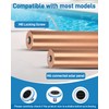 4.13 x 0.98 In Copper Anode Replacement Kit 2 Pcs,