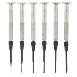 Moody 58-0116 6-Piece Steel Handle Slotted Precision Driver Set