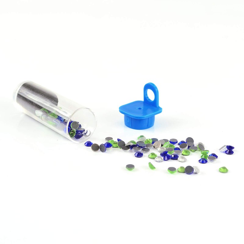 X4-TOOLS Rhinestone Applicator Set – 10 Pieces – with Hotfix