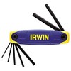 Irwin T10765 Folding Hex Key Set, 2.0mm-8.0mm, 7 Pieces