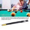 Billiards Club Bag 3/4 Billiards Pool Bag Black PU Leather