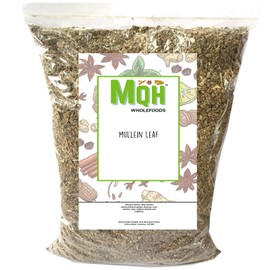 MQH Wholefoods™ Mullein Leaf Herbal Tea Dried Cut Leaves Grade A Premium Quality! 25g-1kg FREE P&P (200g)