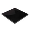 Sorbothane Vibration Isolation Square Pad, 5"x5", 2 Pack (50 Duro,