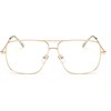 J&L Glasses Large Square Retro Outray Classic Men's Or Women's