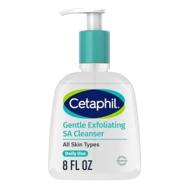 Cetaphil Limpiador Exfoliante Sa Limpiador De Gel Espumoso Momento De Aplicación Día Tipo De Piel Normal Seco Mixta Y Grasa