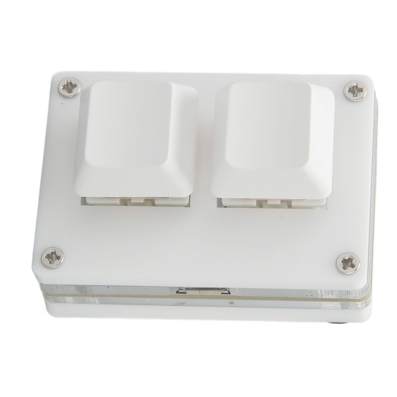 Mini Keypad 2 Keys USB Red Switch Plug and Play