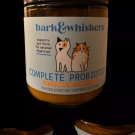 Dr. Mercola 3X Dr Mercola Bark & Whiskers Complete Probiotics Dogs Cats, 3.17oz, *BB 10/24