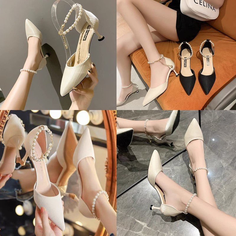 RICISUNG Shoe Strap, Pumps, Bands, Shoe Straps, Prevents Slipping, Adjustable