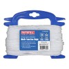 Faithfull FAIRW6020H White Braided Poly Rope 6mm Dia x 20M