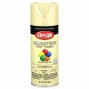 Krylon COLORmaxx Satin Meringue Yellow Spray Paint and Primer 12