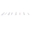 100Pcs Heat Erase Pens Erasable Smoother Writing Various Colors Fabric