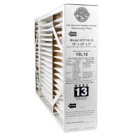 Lennox Healthy Climate 19L16-16" x 25" x 5" Healthy Climate HCF16-13 Air filter, MERV 13 (3-Pack)