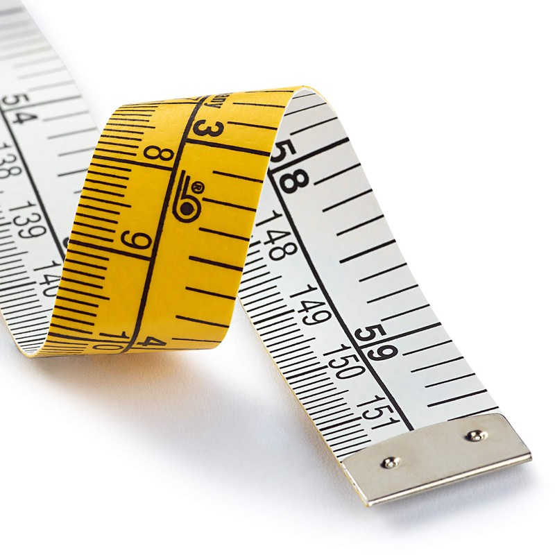 Prym_282125-1 150 cm/ 60-inch Tape Measureor Analogical Yellow