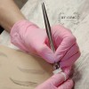 50 Navaja Microblading Nano 0.18 Micropigmento Cejas Premium Color Lengua