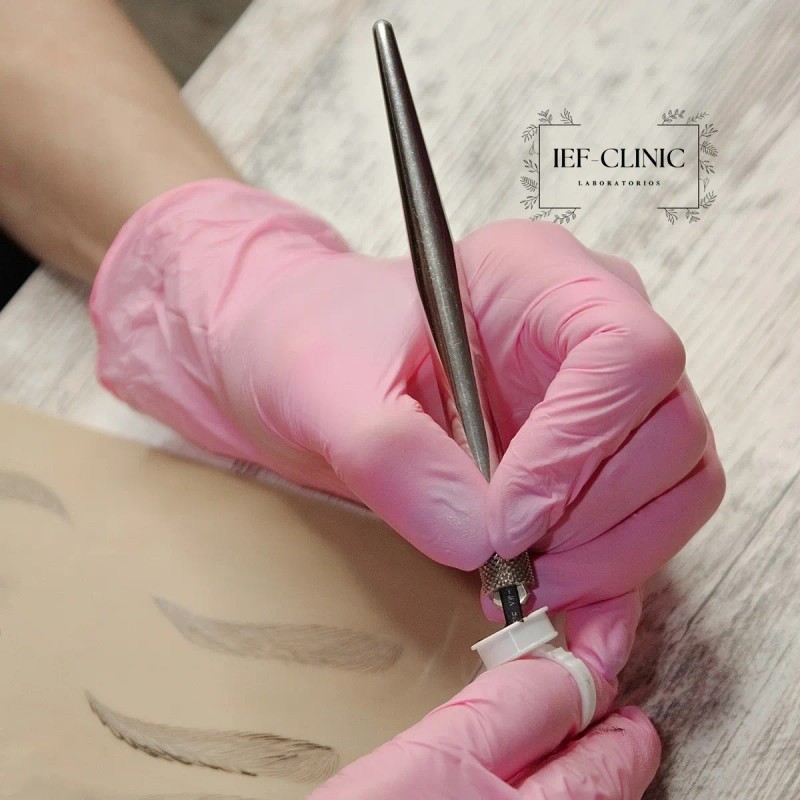 50 Navaja Microblading Nano 0.18 Micropigmento Cejas Premium Color Lengua