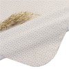 Pioggia Vinyl Tablecloth with Flannel Backed Waterproof Oil-Proof PVC Table