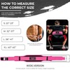 Weight Lifting Belt Double Strength 5.5cm Padded Neoprene Back Gym