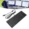 Industrial Keyboard Touchpad Wired Connection X Scissor Foot Plug and