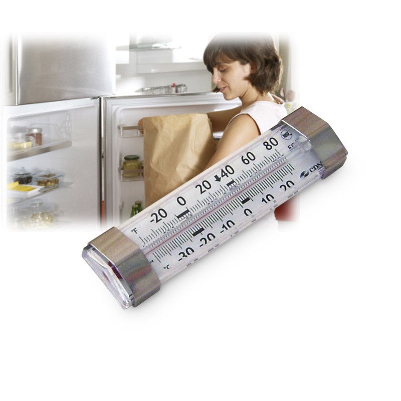 CDN FG80 Refrigerator/Freezer Thermometer | NSF Certified | Dual Scale