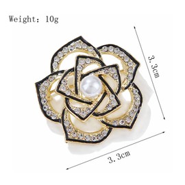 4Packs Luxury Women Brooches Pins