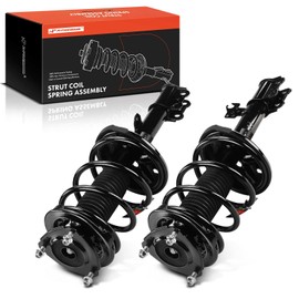 A-Premium Front Complete Strut and Coil Spring Assembly Compatible with Toyota RAV4 FWD 2001 2002 2003 2004 2005, 2-PC Set