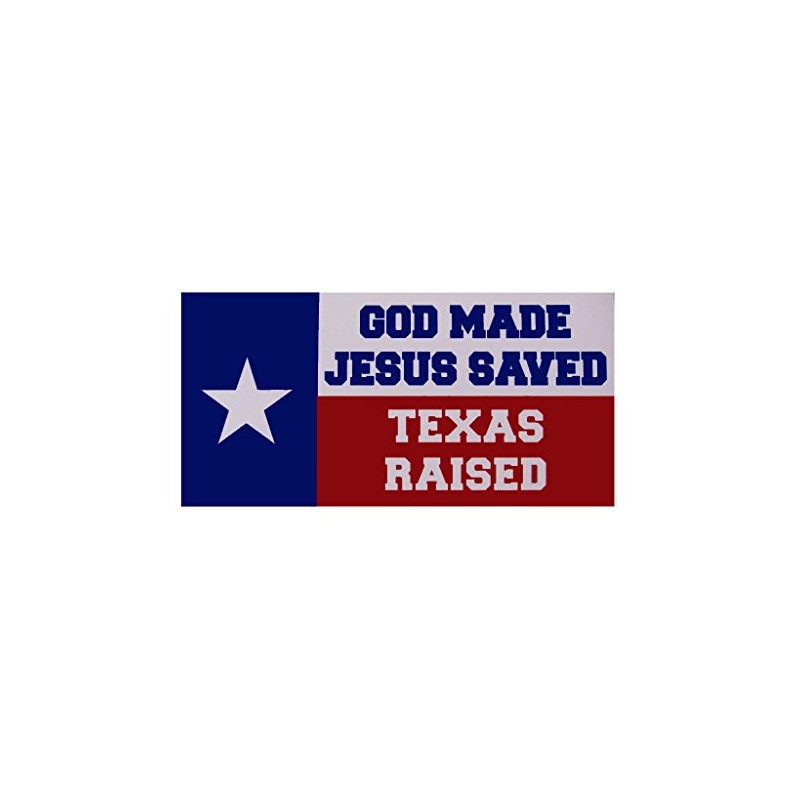 AES Wholesale Lot 6 God Made Jesus Saved Texas Raised