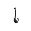 Richelieu Hardware 79629BAG Nystrom Classic Forged Iron Hook, Matte Black