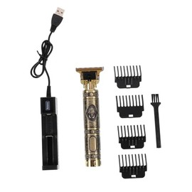 1set Clippers Beard Trimmer Rechargeable Hair Clipper Set Trimmer Household