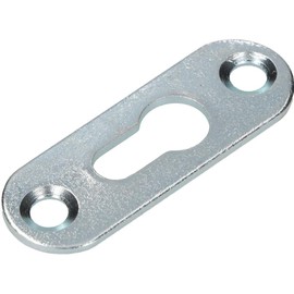 KOTARBAU Lens Head Fitting 42 x 14 mm Galvanised Pack of 100 Universal Picture Hangers Picture Frame Cabinet Hanger 8 mm Hole Quick Assembly Painting Hanger