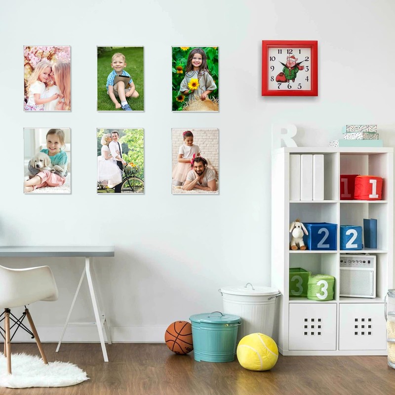 Ludery 11x17 Acrylic Picture Frames,Set of 4 Clear Photo Frame