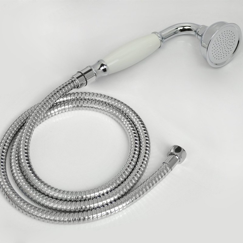 HOMEDEC Vintage Handheld Shower Head with 59inch Flexible Hose High-Pressure