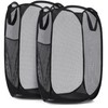 Handy Laundry Collapsible Mesh Pop Up Hamper with Wide Opening