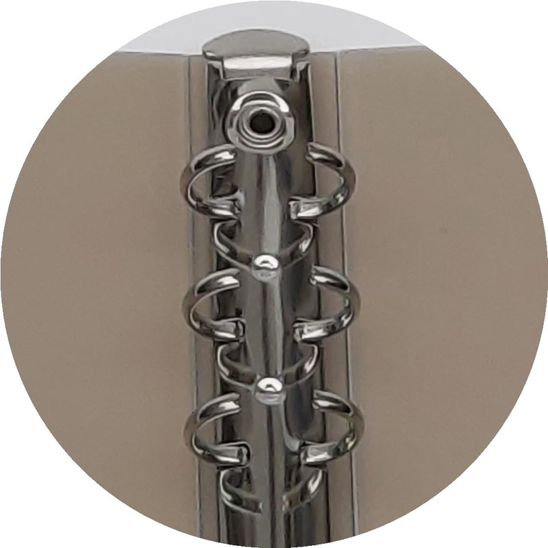 Plastic Round Ring Binders PVC Binder Covers Loose Leaf Binder