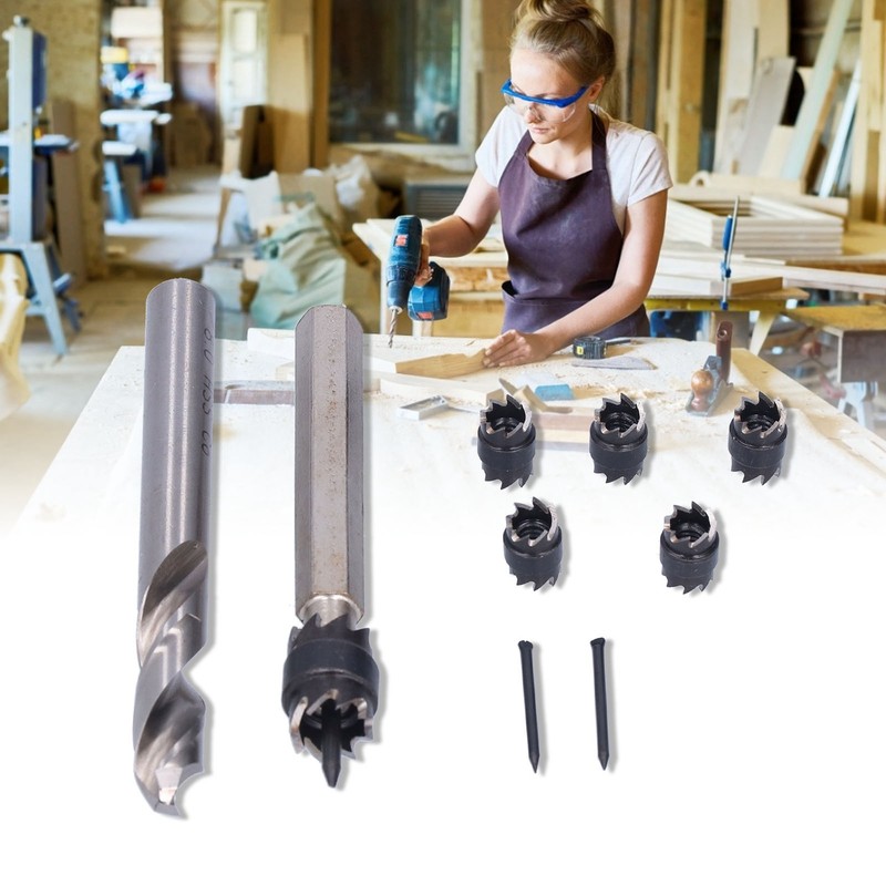 9Pcs Spot Weld Cutter Set Stainless Steel Efficient Industrial Professional