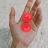 Ciieeo 25pcs Mini Ball Plastic Raffle Drawing Balls Table Tennis