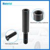 VekAuto 51mm 2" Car Shift Knob Extension Aluminum Alloy Gear