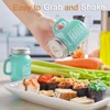 Turquoise Salt and Pepper Shakers Set - Teal Kitchen Decor