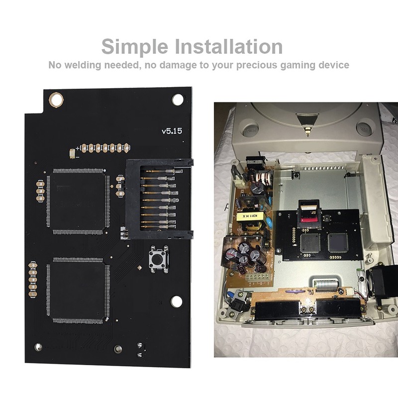 GDEMU Optical Drive Simulation Board Card Repair Part V5.15 For
